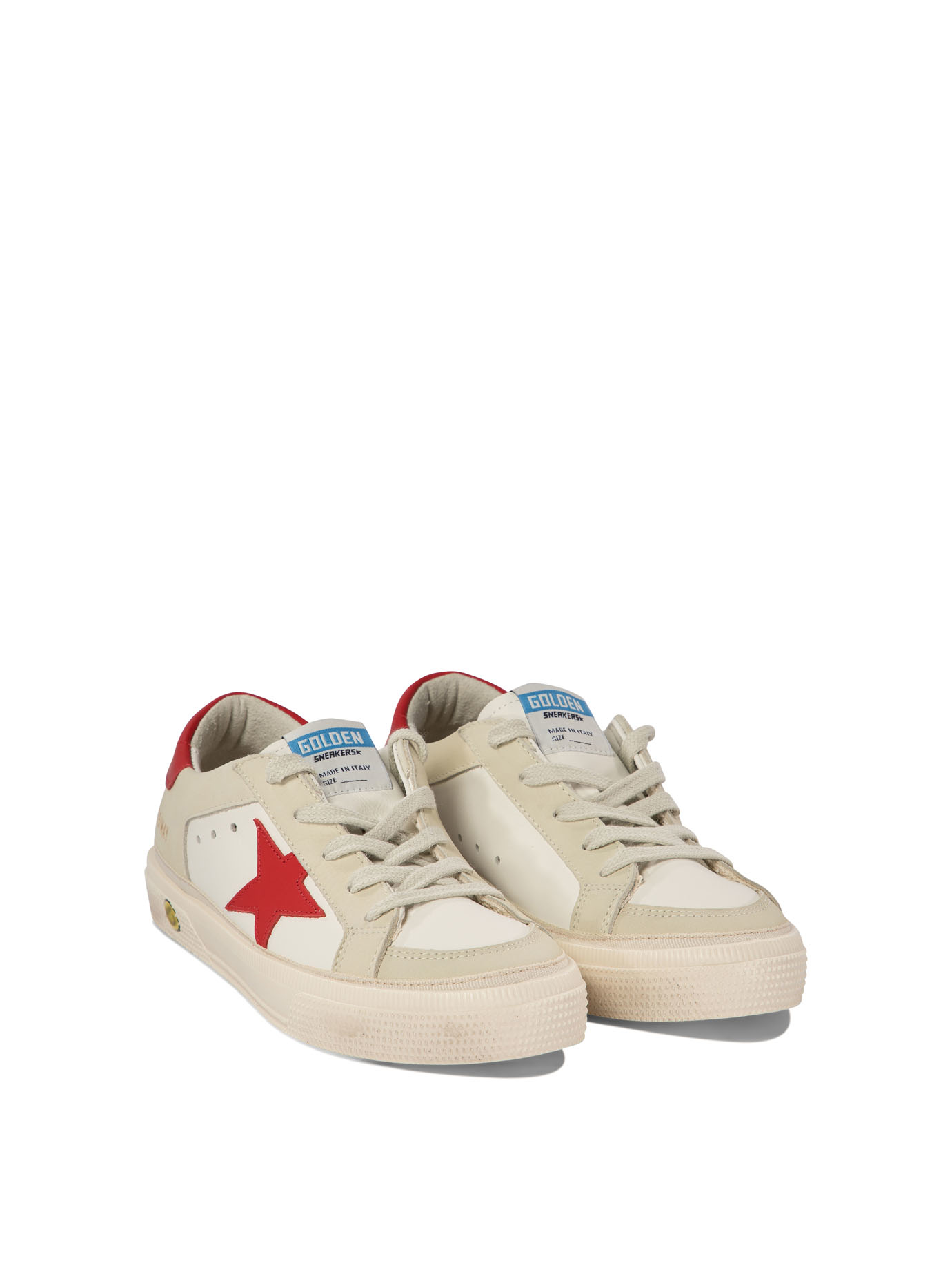 GOLDEN GOOSE KIDS White May sneakers